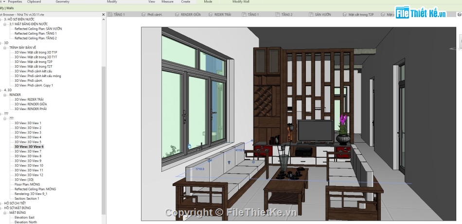 file revit biệt thự 1 tầng,Revit biệt thự vườn,Bản vẽ revit biệt thự,Biệt thự mái nhật revit,File revit nhà vườn,File revit nhà 1 tầng